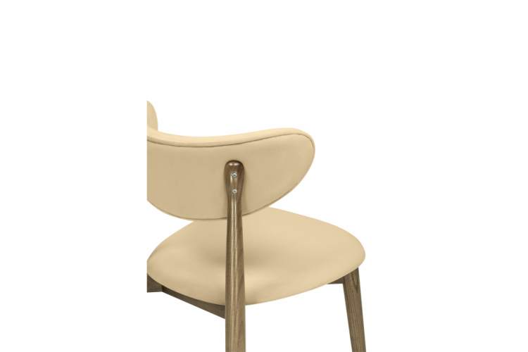 Стул деревянный Фарго бежевый / орех-9