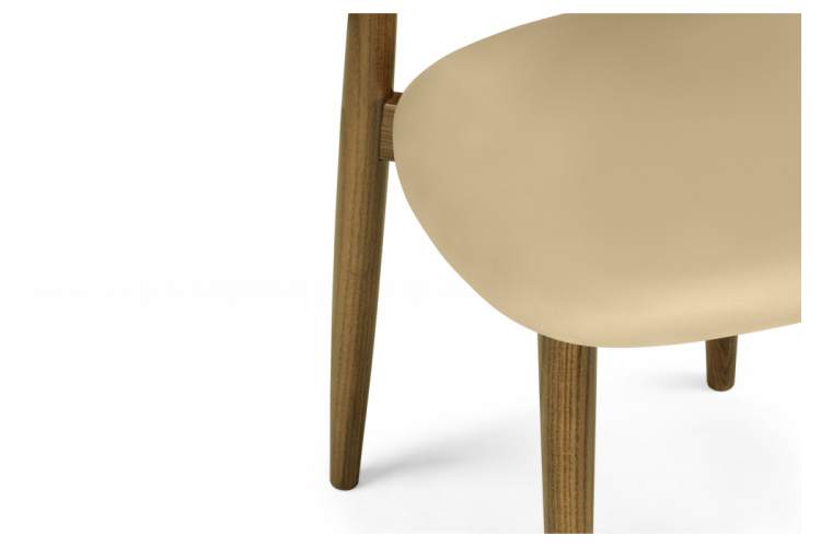 Стул деревянный Фарго бежевый / орех-10