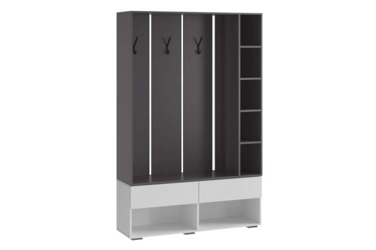 Прихожая Роут белый / графит