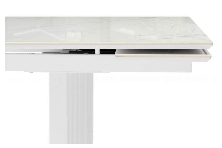 Керамический стол Монерон 200x100 дерево / белый-12