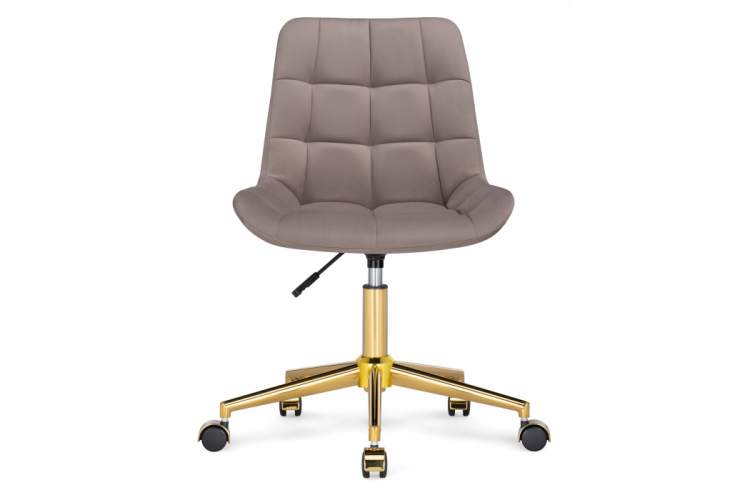 Офисное кресло Честер латте (velutto 08) / золото-2