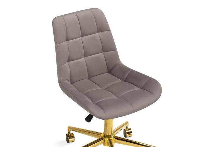 Офисное кресло Честер латте (velutto 08) / золото-8