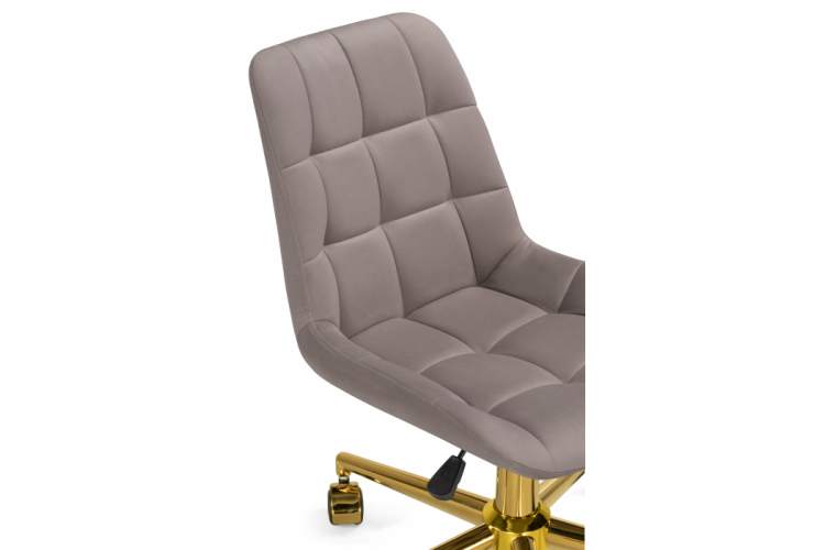 Офисное кресло Честер латте (velutto 08) / золото-9
