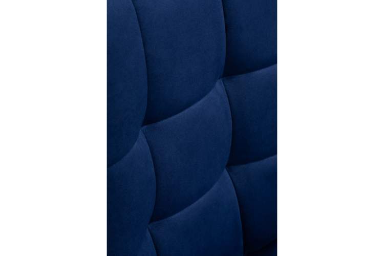 Офисное кресло Честер синий / золото-8