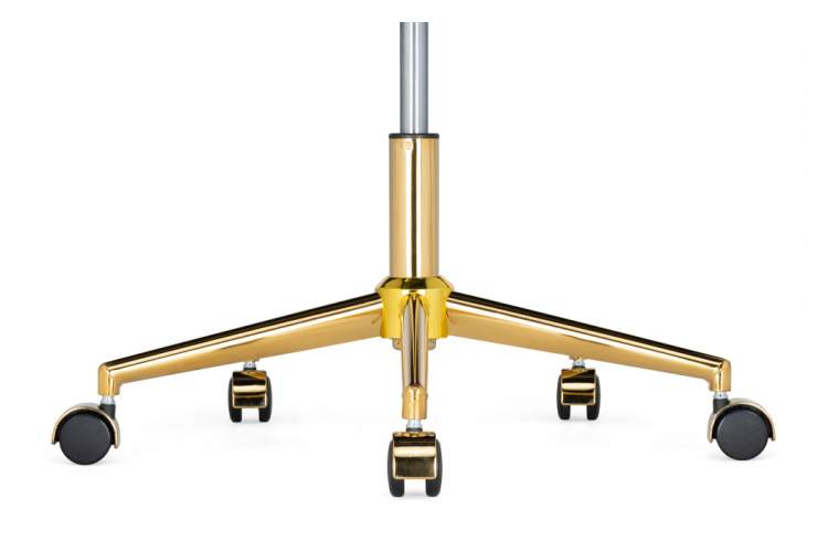 Офисное кресло Честер синий / золото-9