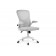 Konfi light gray / white Офисное кресло