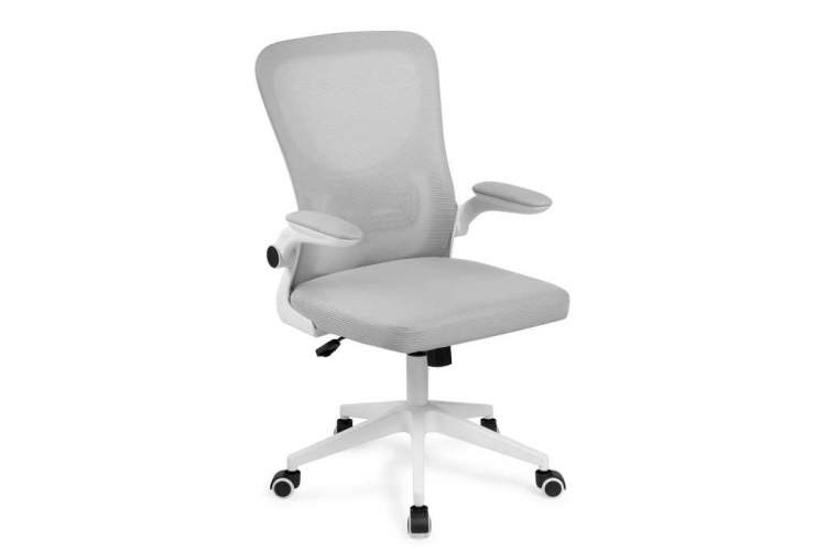 Офисное кресло Konfi light gray / white-5