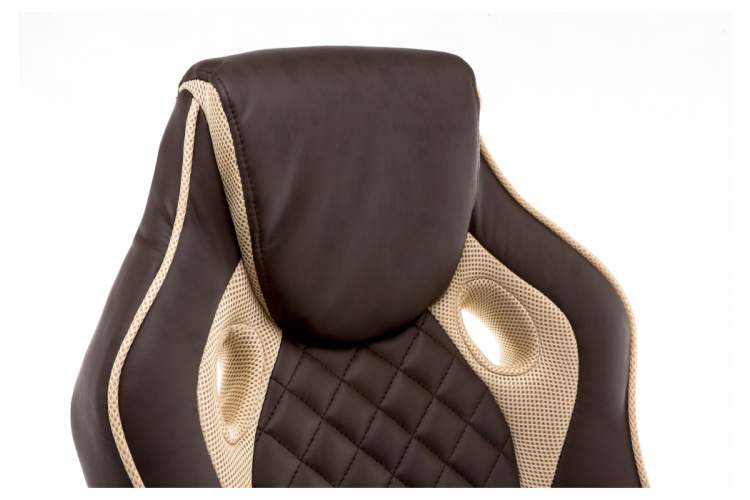 Офисное кресло Raid коричневое-8