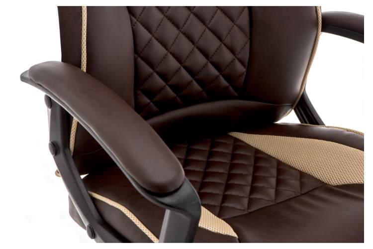 Офисное кресло Raid коричневое-9