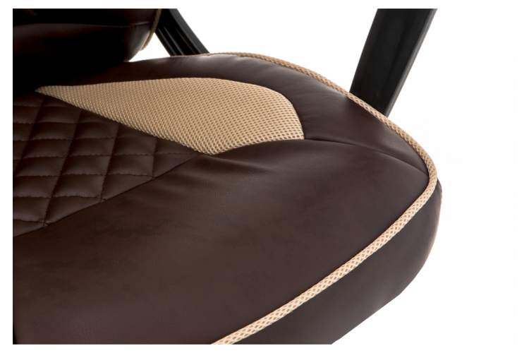 Офисное кресло Raid коричневое-11