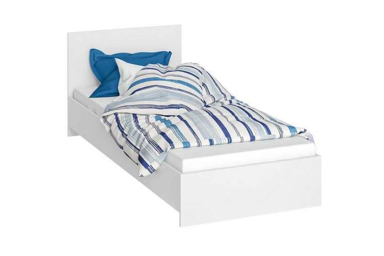 Адайн 80х200 белое дерево Кровать