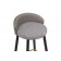 Kardial gray / black Барный стул