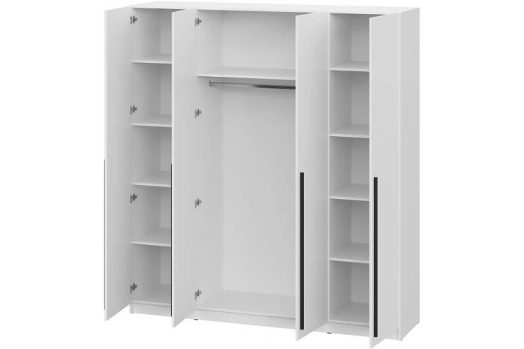 Шкаф Бирма ШК-2000 белое дерево / белое дерево-3