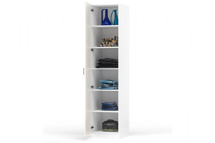 Шкаф Ливерпуль белый / ясень ваниль НМ-1012-100-2