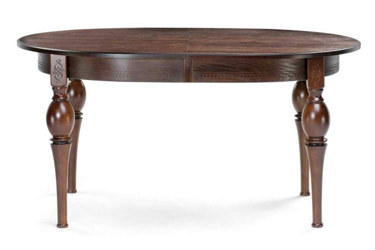 Стол деревянный Авилла орех темный / орех-1