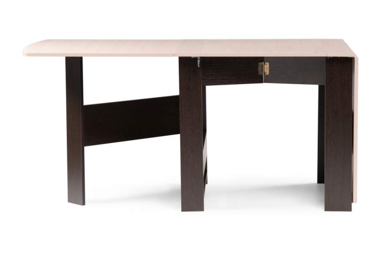 Стол деревянный Клотилд венге / дуб молочный-7