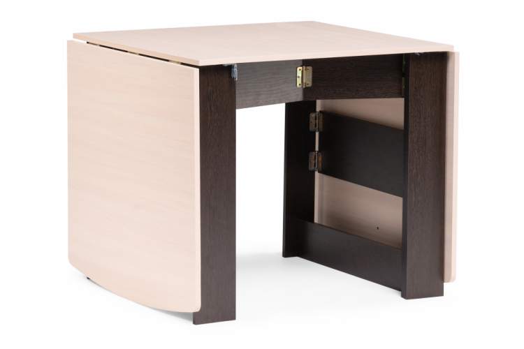 Стол деревянный Клотилд венге / дуб молочный-9