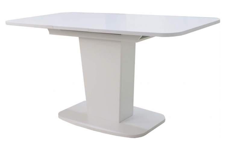Стол деревянный раскладной Рондо-2 белый шелк
