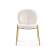 Стул на металлокаркасе Kalipso 1 white / gold