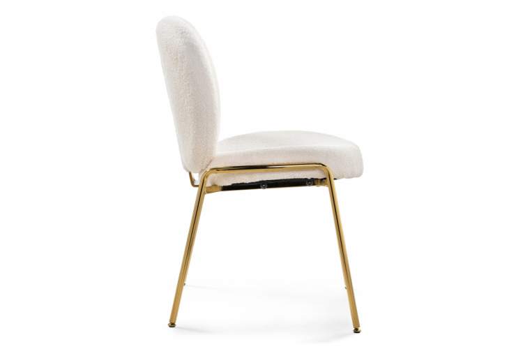 Стул на металлокаркасе Kalipso 1 white / gold-3