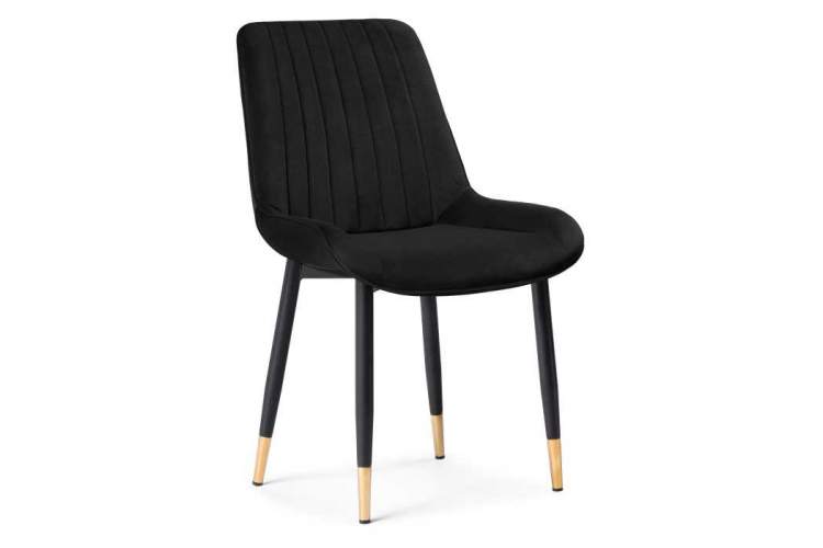 Seda 1 black / gold / black Стул на металлокаркасе