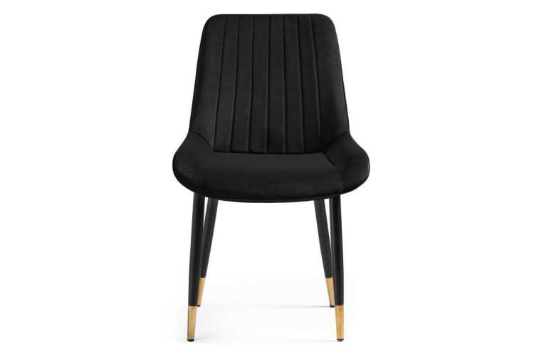 Seda 1 black / gold / black Стул на металлокаркасе-1