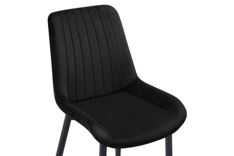 Seda 1 black / gold / black Стул на металлокаркасе-4