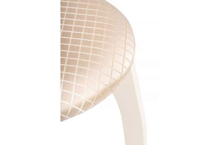 Стул деревянный Валери молочный / ромб-6