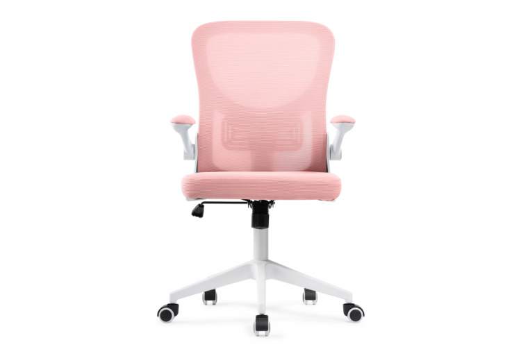 Офисное кресло Konfi pink / white-2