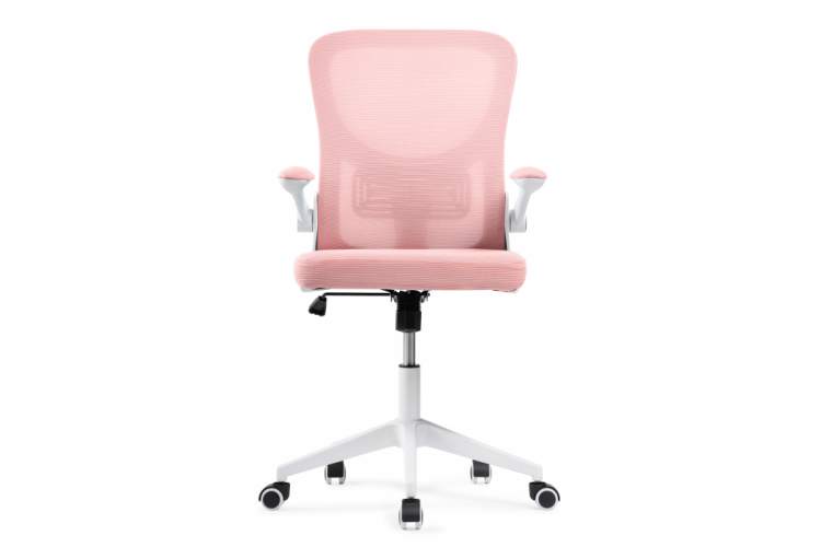 Офисное кресло Konfi pink / white-3