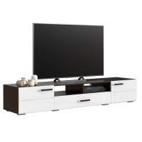 ТВ-тумба Иоги 2.0 венге / белый глянец