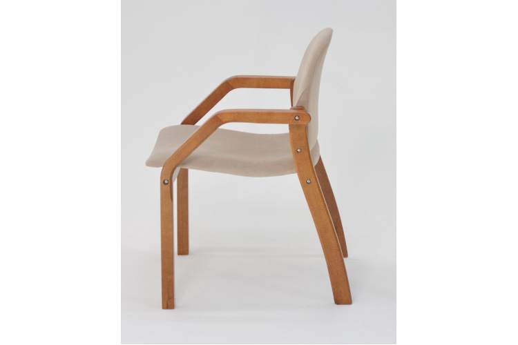 Стул-кресло Джуно 2.0, Орех/ Бежевый-6