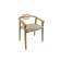 Стул-кресло Челси ПМ, Натуральное дерево/Бежевый