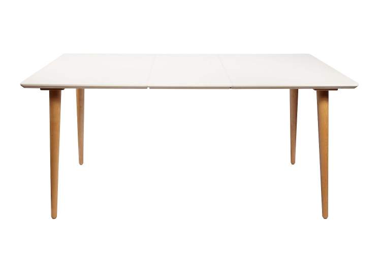 Стол Монте 120, Натуральное дерево/Слоновая кость-1