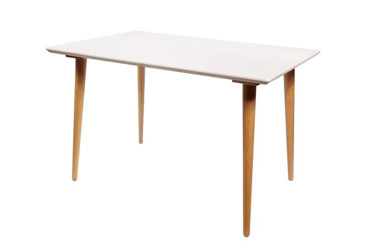 Стол Монте 120, Натуральное дерево/Слоновая кость