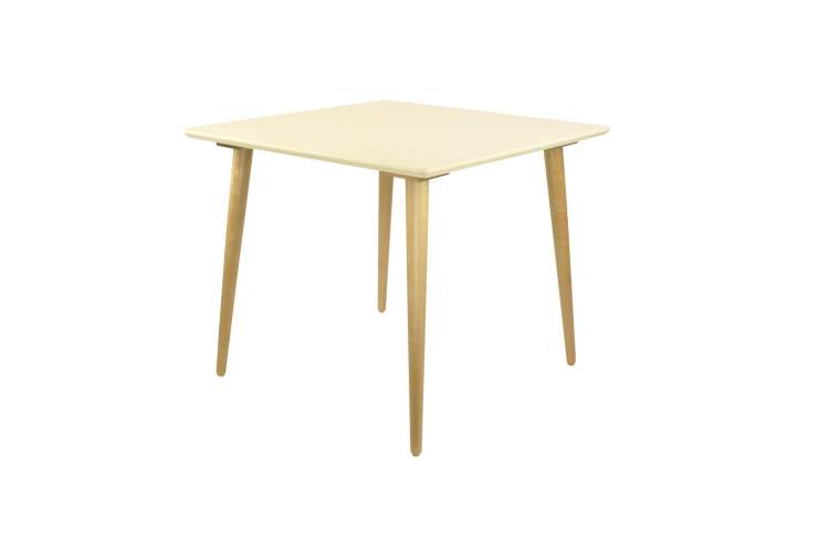 Стол Монте М 100, Натуральное дерево/Слоновая кость