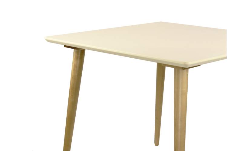 Стол Монте М 100, Натуральное дерево/Слоновая кость-5