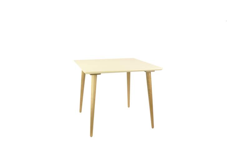 Стол Монте М 100, Натуральное дерево/Слоновая кость-6