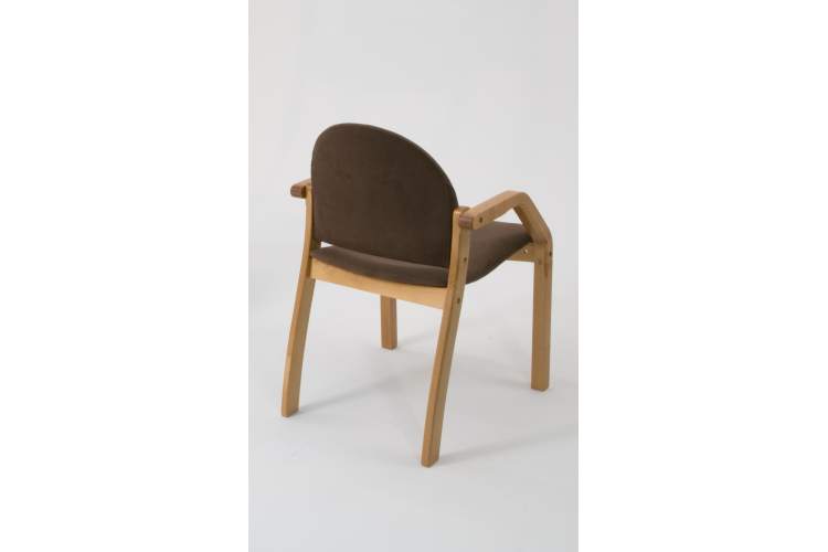 Стул-кресло Джуно 2.0 натур/коричневый-4