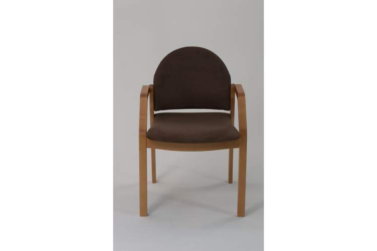 Стул-кресло Джуно 2.0 натур/коричневый-1