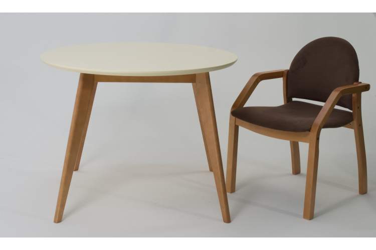 Стул-кресло Джуно 2.0 натур/коричневый-8