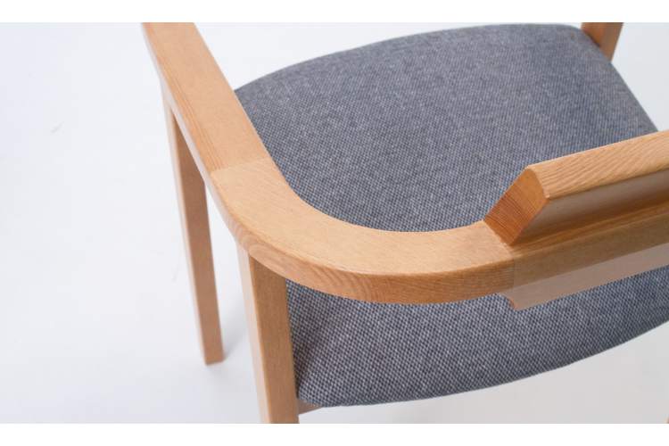 Стул-кресло Челси ПМ натур/графит-5