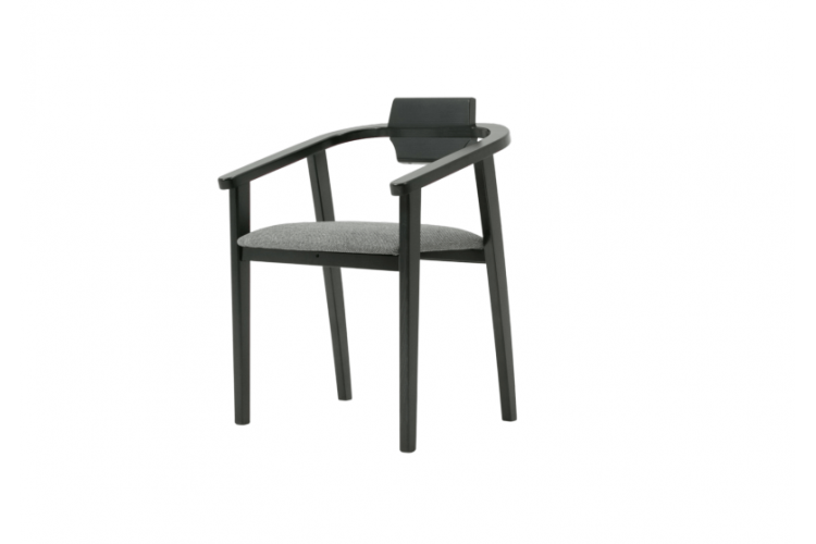 Стул-кресло Челси ПМ чёрный/графит