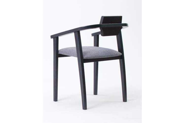 Стул-кресло Челси ПМ чёрный/графит-5