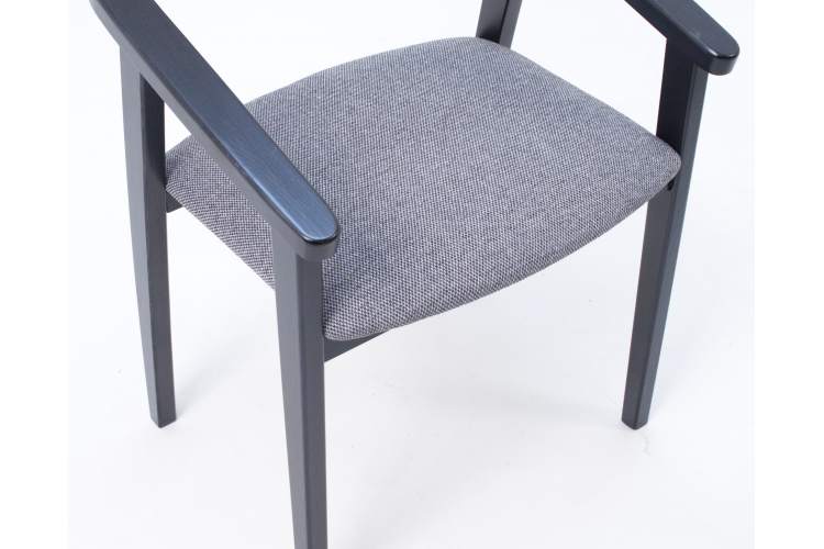 Стул-кресло Челси ПМ чёрный/графит-4