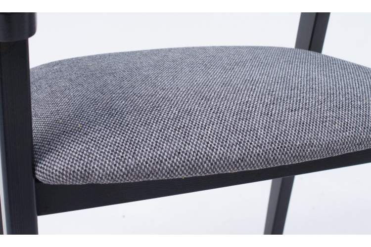 Стул-кресло Челси ПМ чёрный/графит-8