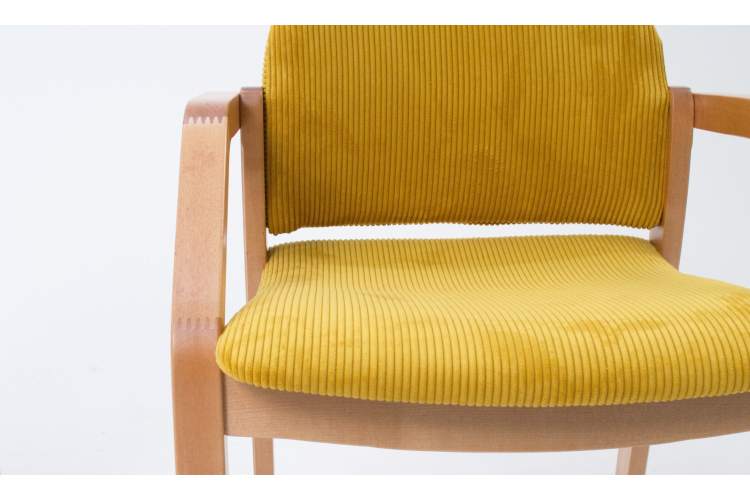 Стул-кресло Джуно 2.0 натур/жёлтый-4