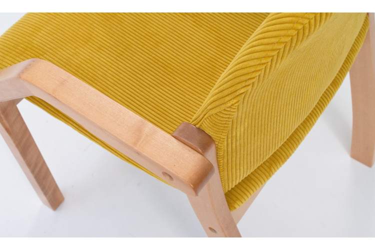 Стул-кресло Джуно 2.0 натур/жёлтый-5