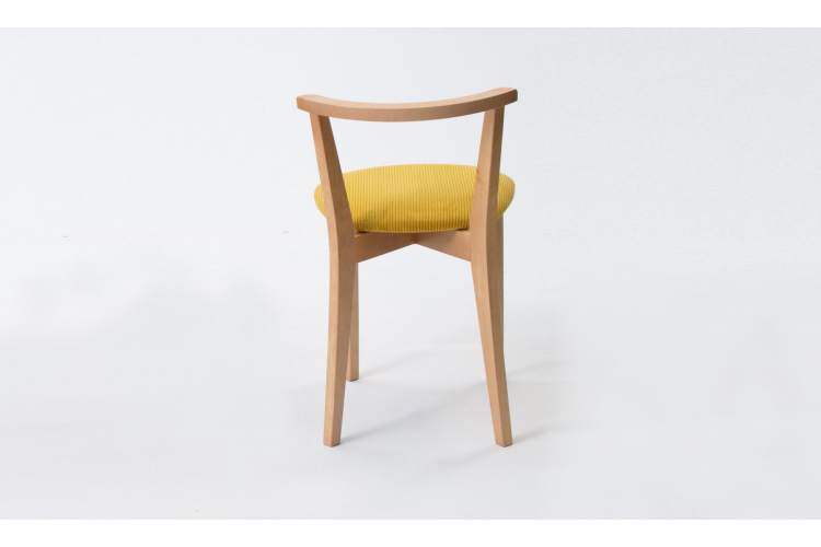 Стул Франк ПМ натур/жёлтый-2