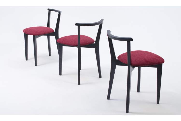 Стул Франк ПМ чёрный/красный-8